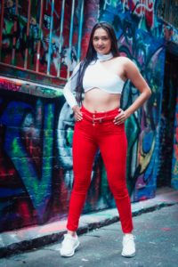 JEANS PUSH UP_COLOMBIAN_AMATISTA JEANS_RED DENIM R649